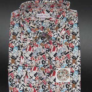 Cotton Doux Button Down Fun Letters Joker Magazine